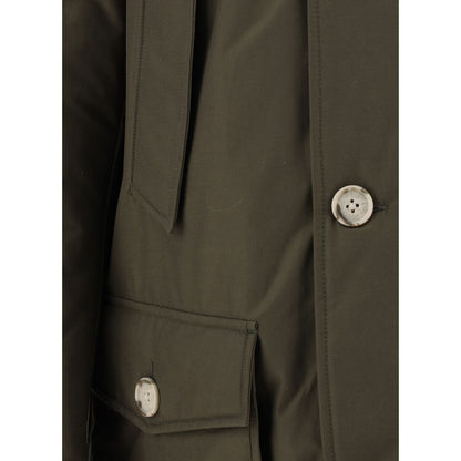 Woolrich Bicolor Cotton Parka