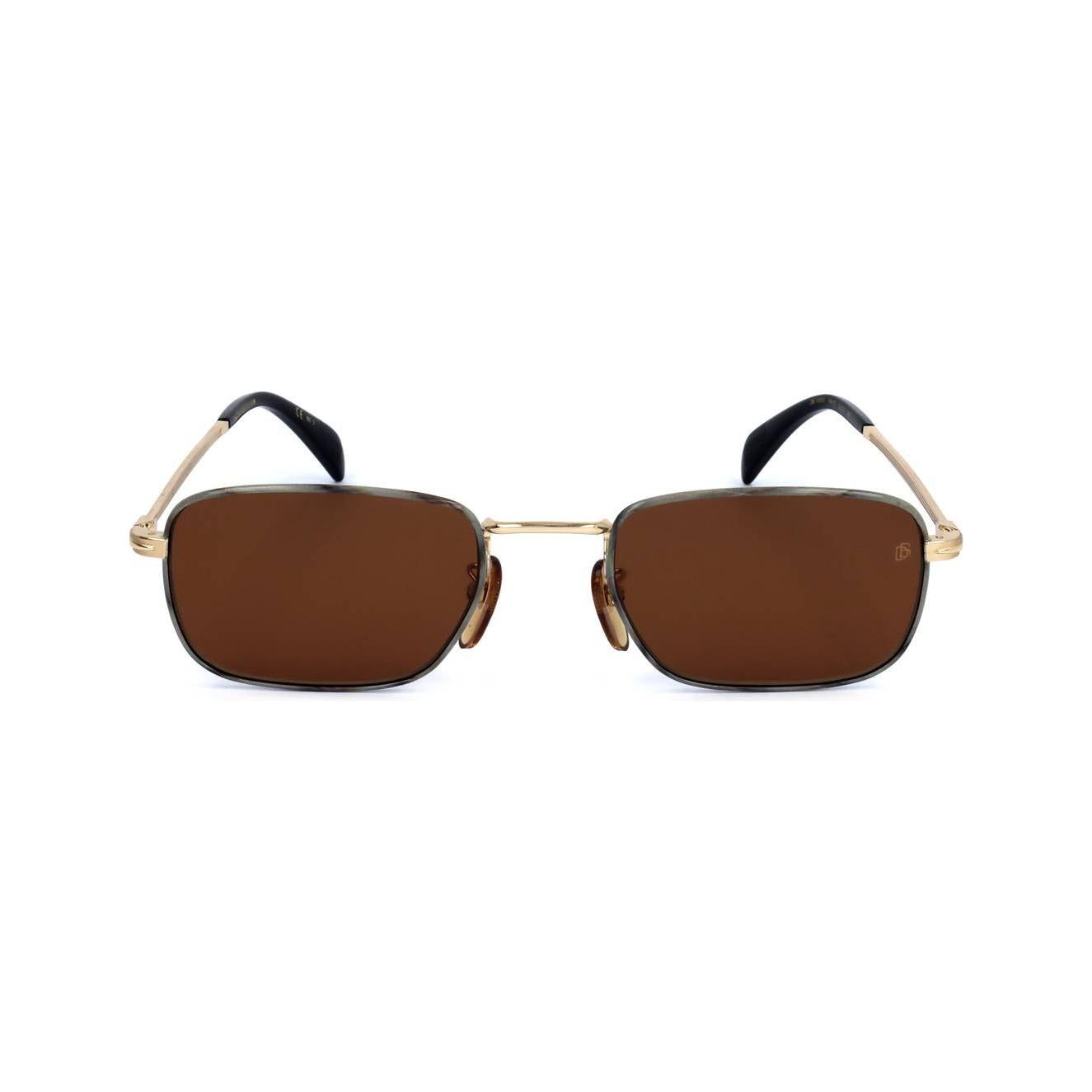 DAVID BECKHAM MOD. DB 1035_S GOLD HORN SUNGLASSES & EYEWEAR